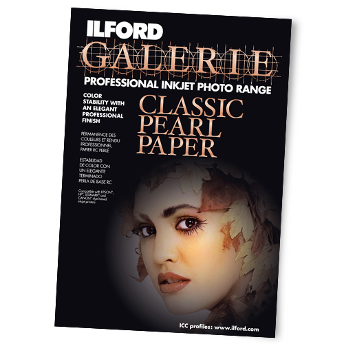 ILFORD MGRC DELUXE 13X18 PERLÉ 25 FEUILLES